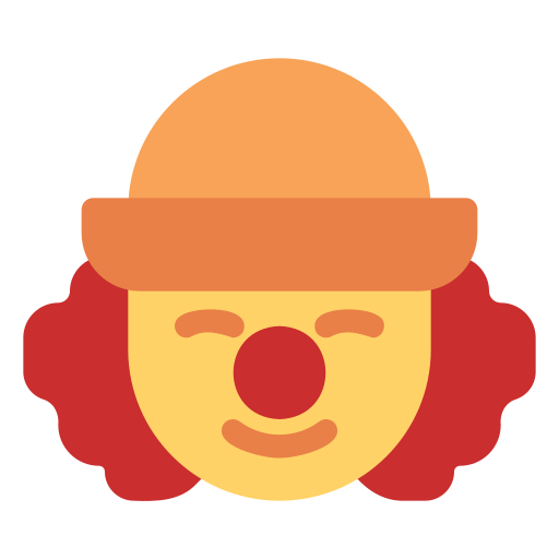 Clown Generic Flat icon