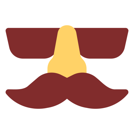 Mustache Generic Flat icon
