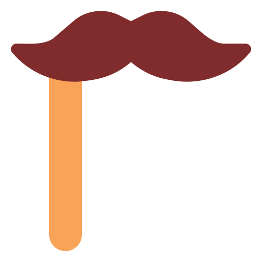 bigote Generic Flat icono