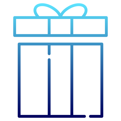 Present box Generic Gradient icon