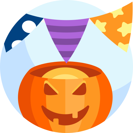 halloween Detailed Flat Circular Flat icoon
