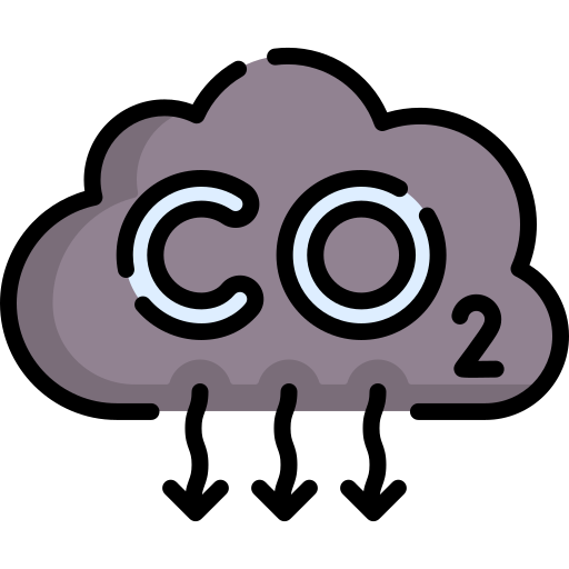 Co2 emission Special Lineal color icon