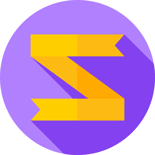 schleife Flat Circular Flat icon