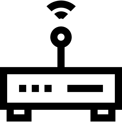 Modem Basic Straight Lineal icon