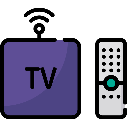 스마트 티비 Special Lineal color icon