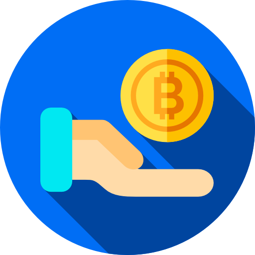 bitcoin Flat Circular Flat icon