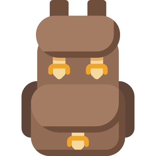 rucksack Special Flat icon