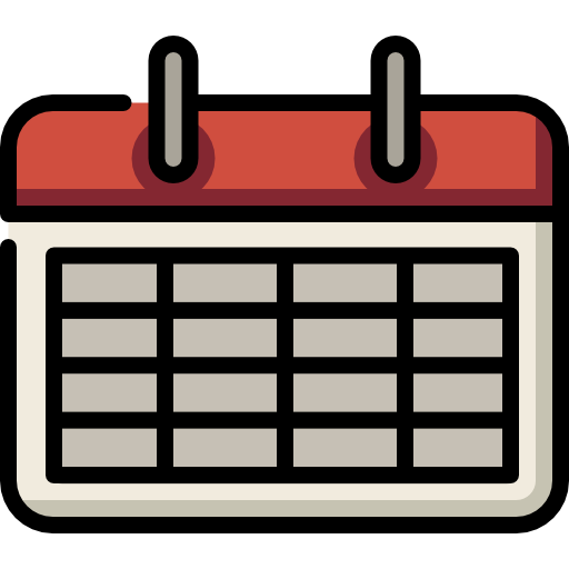 kalender Special Lineal color icon