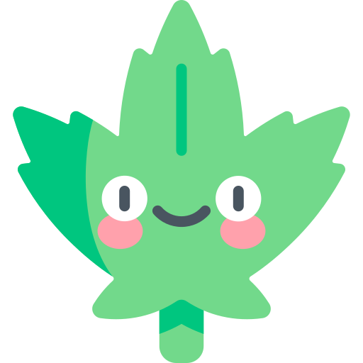 marihuana Kawaii Flat icon