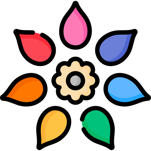 chakra Special Lineal color icono