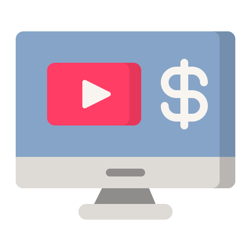 Видеомаркетинг Generic Flat иконка
