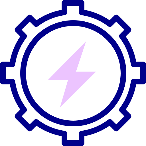 Flash Detailed Mixed Lineal color icon
