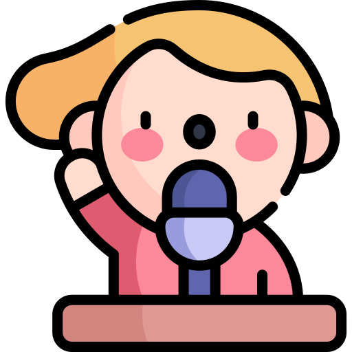 Speech Kawaii Lineal color icon