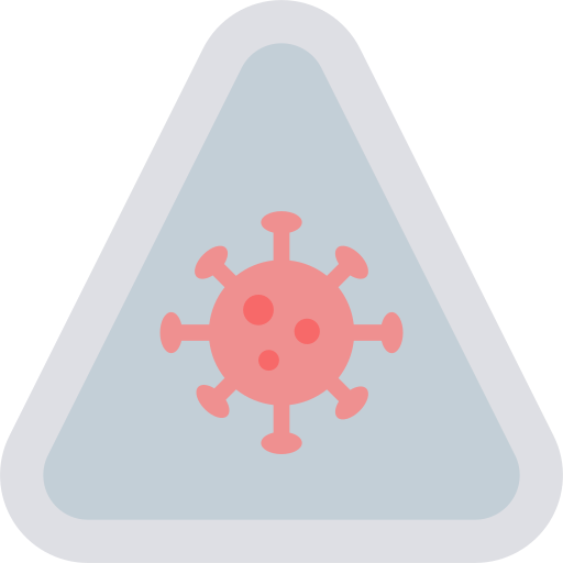 coronavirus Dinosoft Flat icon