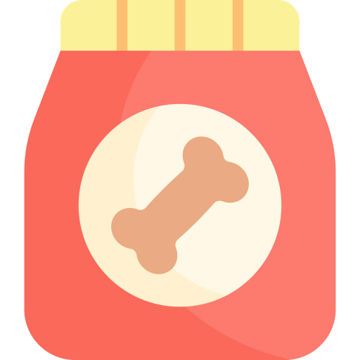 Dog treat Kawaii Flat icon