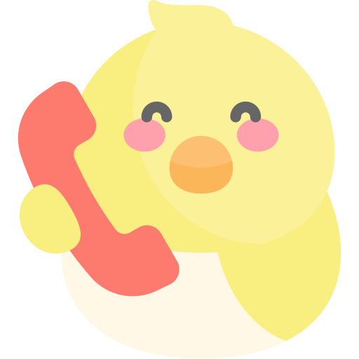 Call center Kawaii Flat icon