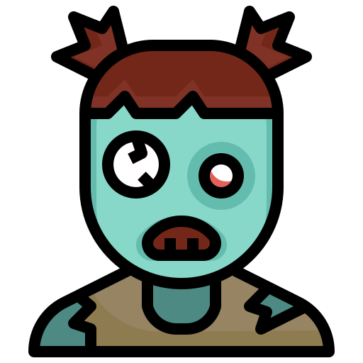 zombie Surang Lineal Color icon