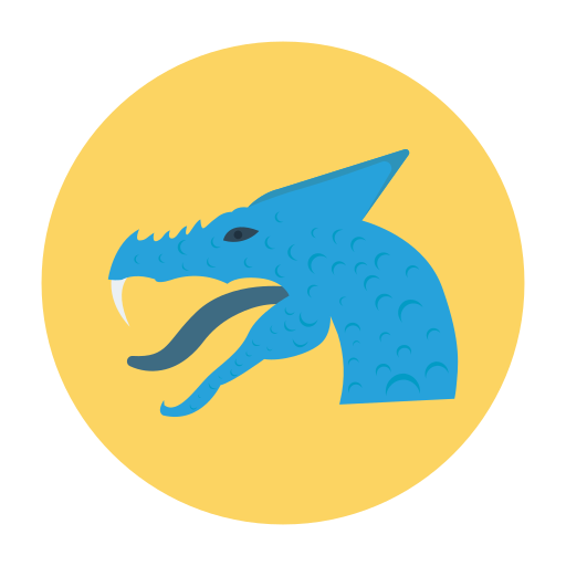 Dragon Dinosoft Circular icon