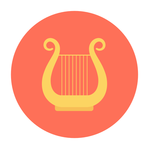 Harp Dinosoft Circular icon
