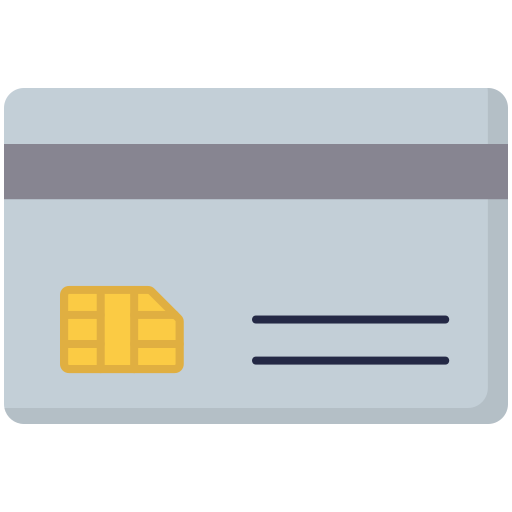 tarjeta de crédito Dinosoft Flat icono