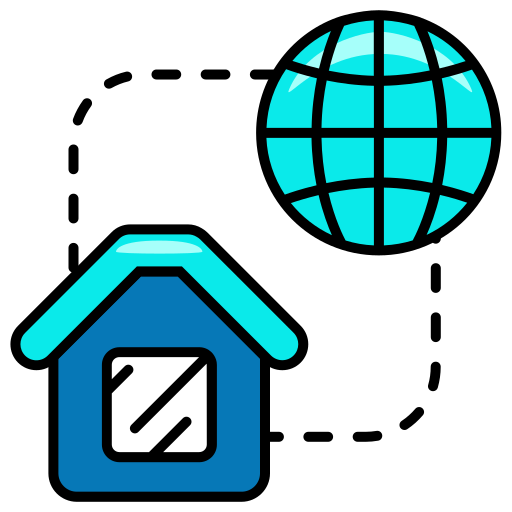 conexión a internet Generic Outline Color icono