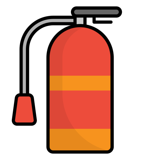 Fire extinguisher Generic Outline Color icon