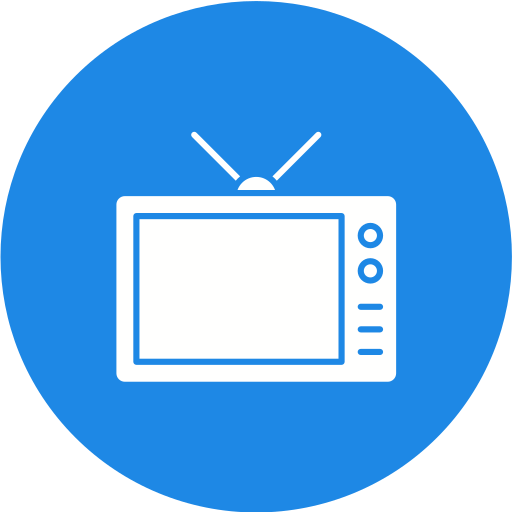 텔레비전 Generic Circular icon
