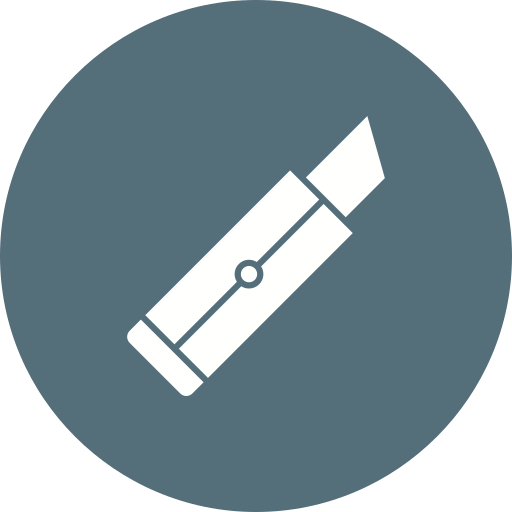 Utility knife Generic Circular icon