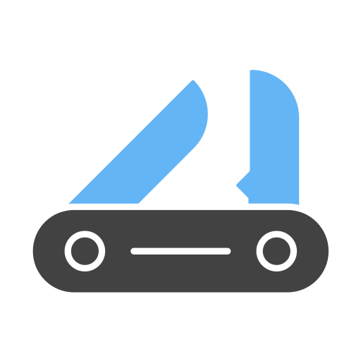 スイスナイフ Generic Blue icon