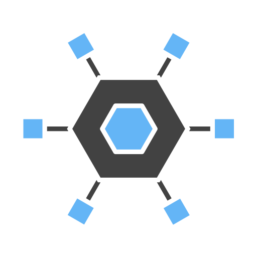 estrutura Generic Blue Ícone
