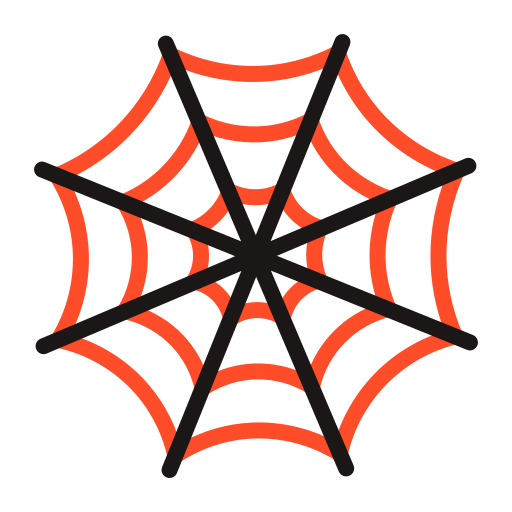 거미줄 Generic Outline Color icon