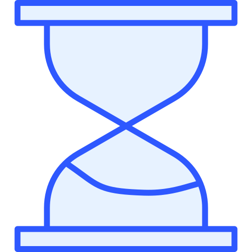 relojes de arena Generic Blue icono