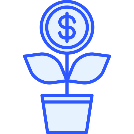 inversión Generic Blue icono