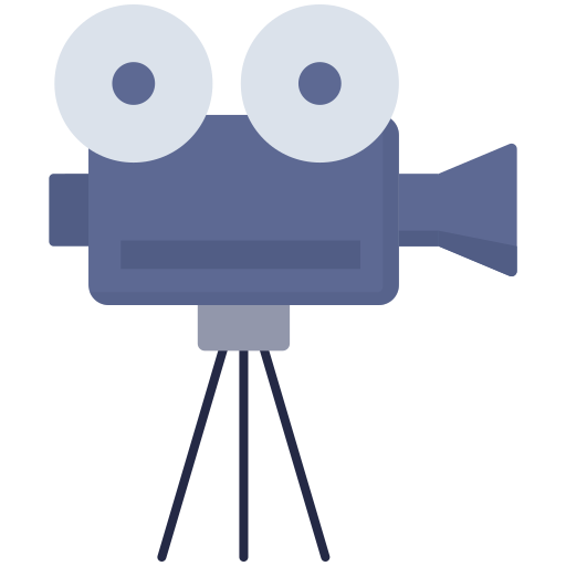 비디오 카메라 Dinosoft Flat icon