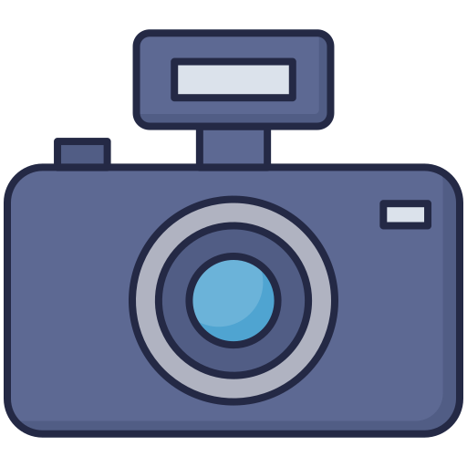 Camera Dinosoft Lineal Color icon