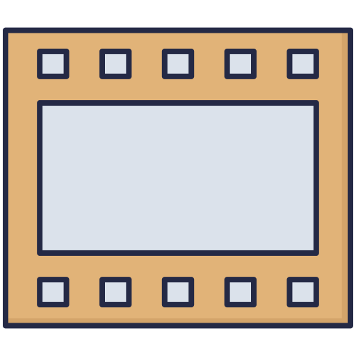 Video player Dinosoft Lineal Color icon