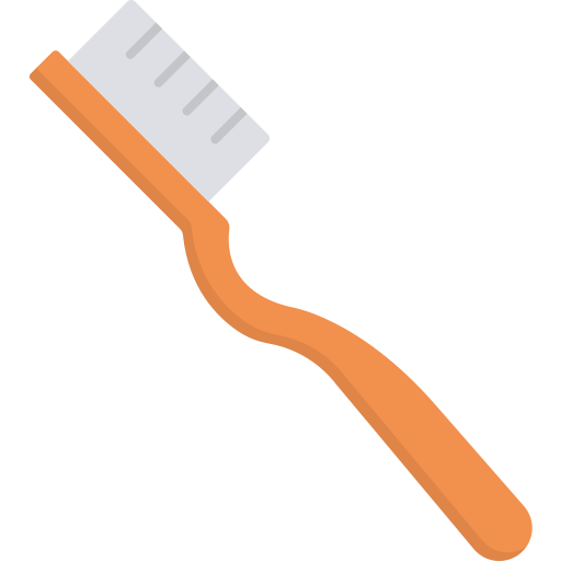 歯ブラシ Dinosoft Flat icon
