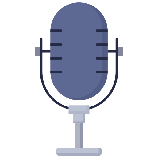 Mic Dinosoft Flat icon