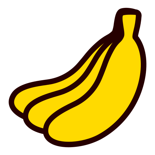 bananen Generic Outline Color icon