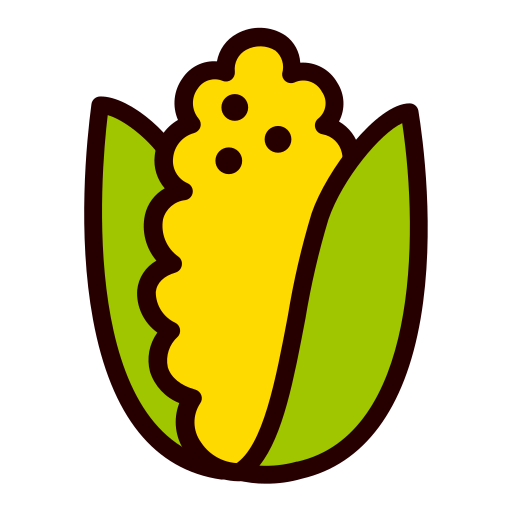 Corn Generic Outline Color icon