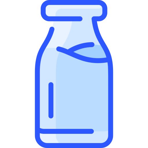 Milk bottle Vitaliy Gorbachev Blue icon