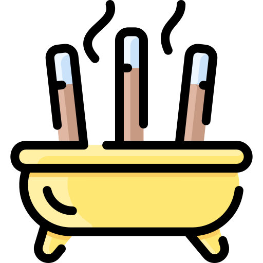 Incense stick Vitaliy Gorbachev Lineal Color icon