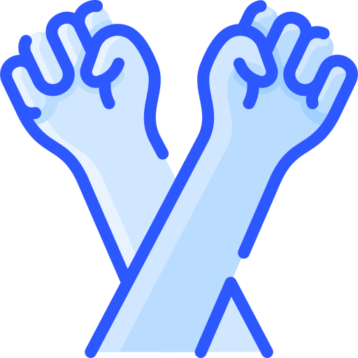 Hands Vitaliy Gorbachev Blue icon