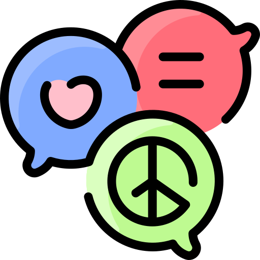 Chat bubble Vitaliy Gorbachev Lineal Color icon