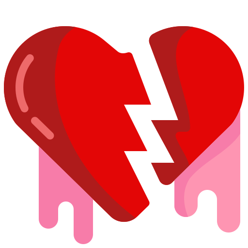 corazón roto Generic Flat icono