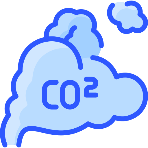 Atmospheric pollution Vitaliy Gorbachev Blue icon