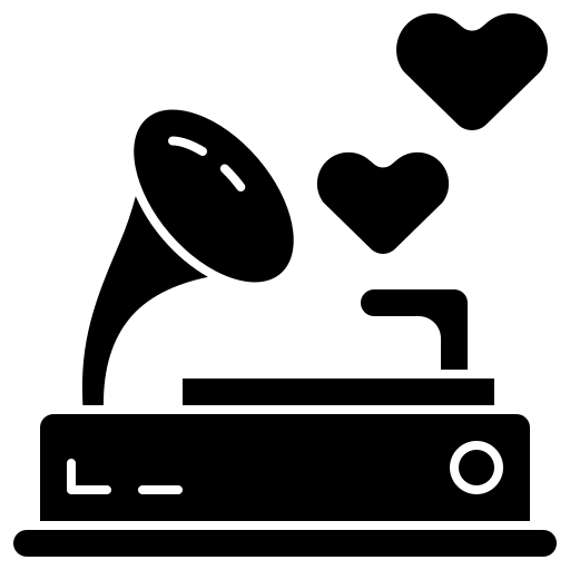 gramofone Generic Glyph Ícone