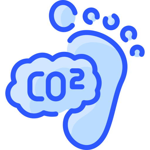CO2 cloud Vitaliy Gorbachev Blue icon