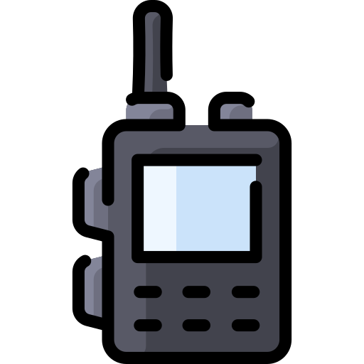 walkie talkie Vitaliy Gorbachev Lineal Color icono