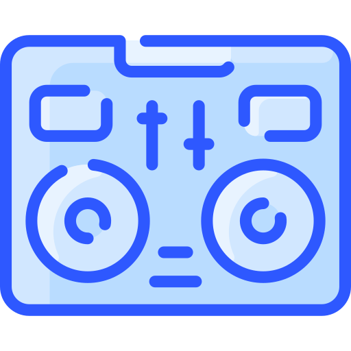 dj-mixer Vitaliy Gorbachev Blue icoon